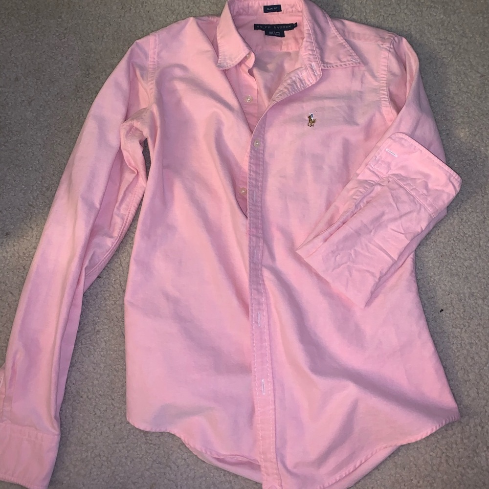 Ralph Lauren Pink Button Up